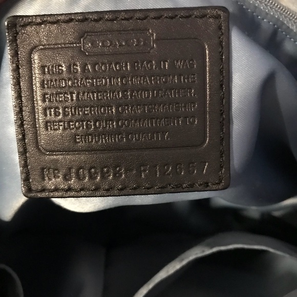 Coach black hobo style F12657 - Picture 5 of 7